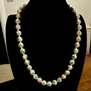 Cloisonné 18” Necklace